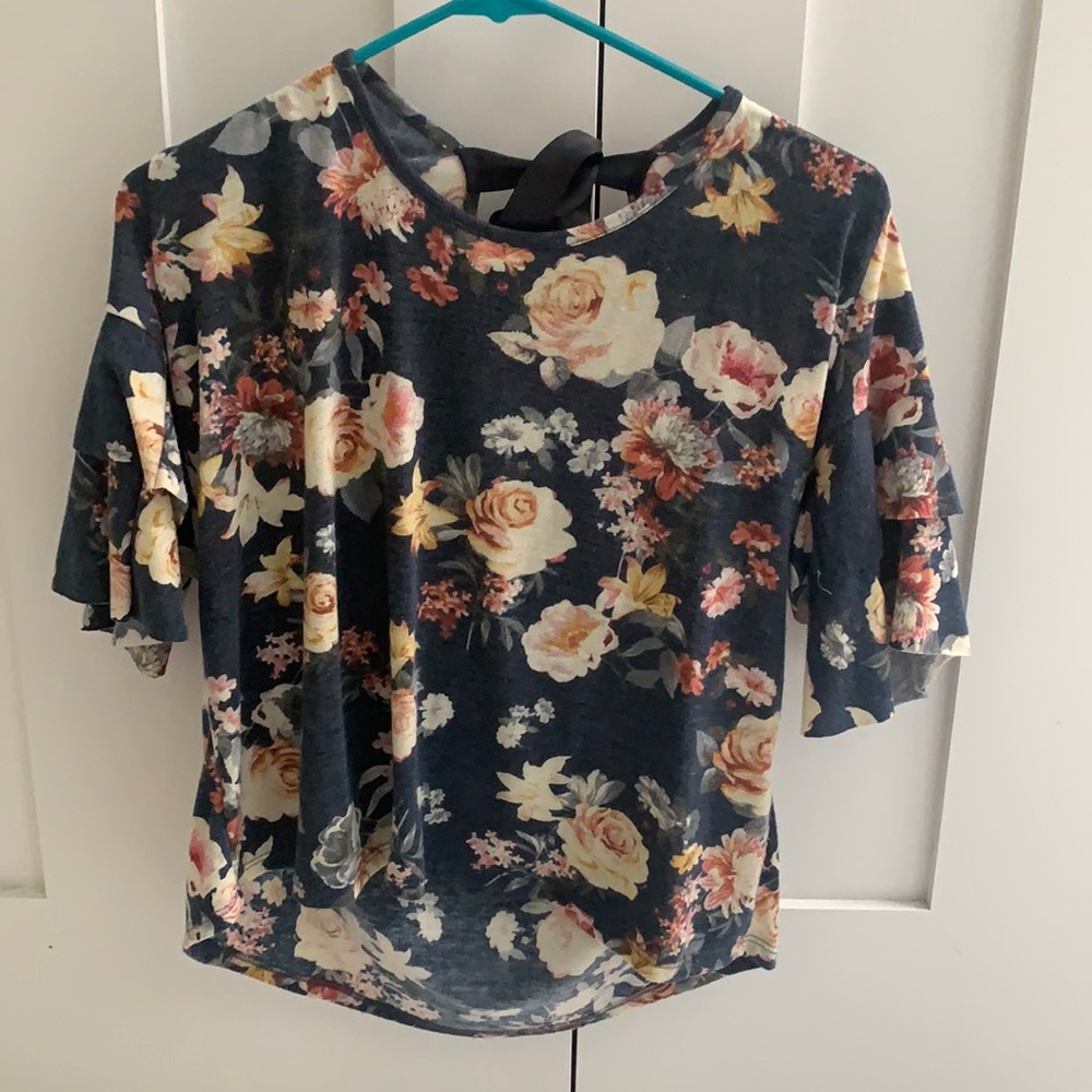 Floral summer top